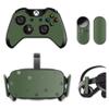 MightySkins Skin Compatible with Oculus Rift CV1 wrap Cover Sticker Skins Solid Olive view 1