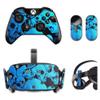 MightySkins Skin Compatible with Oculus Rift CV1 wrap Cover Sticker Skins Blue Skulls view 1