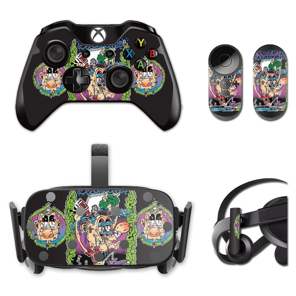 MightySkins Skin Compatible with Oculus Rift CV1 wrap Cover Sticker Skins Brainwashed