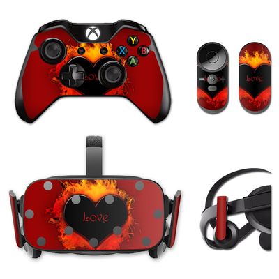 MightySkins Skin Compatible with Oculus Rift CV1 wrap Cover Sticker Skins Love