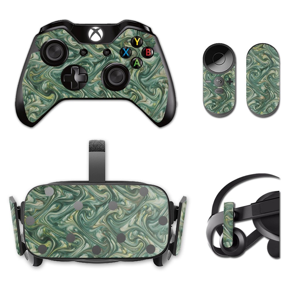 MightySkins Skin Compatible with Oculus Rift CV1 wrap Cover Sticker Skins Marble Swirl