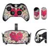 MightySkins Skin Compatible with Oculus Rift CV1 wrap Cover Sticker Skins Stained Heart view 1