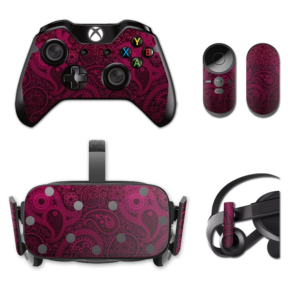 MightySkins Skin Compatible with Oculus Rift CV1 wrap Cover Sticker Skins Paisley