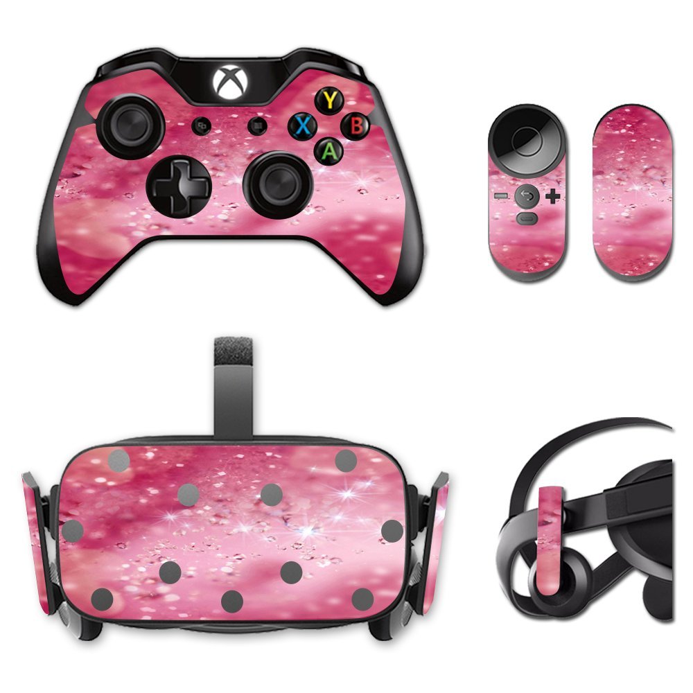 MightySkins Skin Compatible with Oculus Rift CV1 wrap Cover Sticker Skins Pink Diamonds