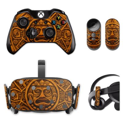 MightySkins Skin Compatible with Oculus Rift CV1 wrap Cover Sticker Skins Carved Aztec