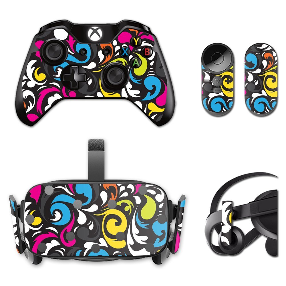 MightySkins Skin Compatible with Oculus Rift CV1 wrap Cover Sticker Skins Swirly