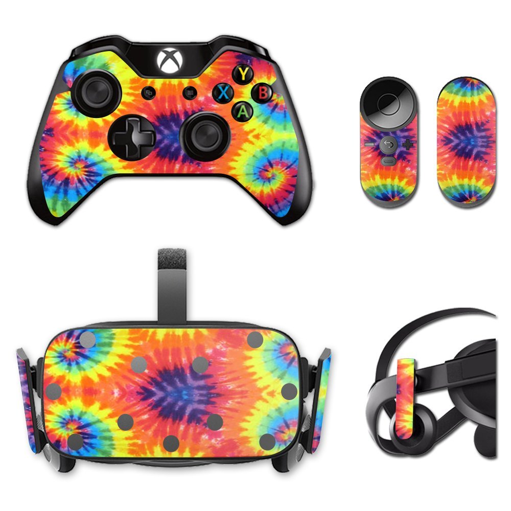 MightySkins Skin Compatible with Oculus Rift CV1 wrap Cover Sticker Skins Tie Dye 2