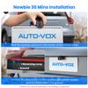 AUTO-VOX CS-2 Wireless Backup Camera with 4.3" Car Monitor, Easy Install Stable Digital Signal Back Up Camera System, Super Night Vision Reverse Cam for Truck, SUV, Van, Trailer view 2