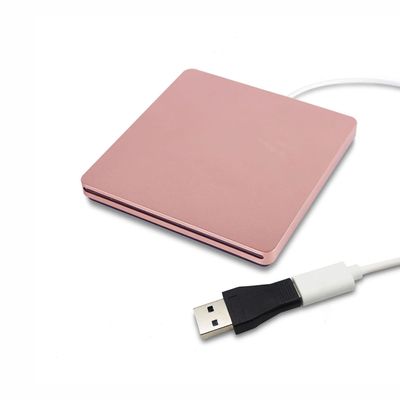 External DVD DriveUSB 3.0 Portable CD/DVD +/-RW Drive/DVD Player for PC Computer USB-C/Type-c Slim DVD/CD ROM Rewriter Burner Compatible with The Latest MacBook pro/MacBook/dell Laptop etc