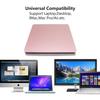 External DVD DriveUSB 3.0 Portable CD/DVD +/-RW Drive/DVD Player for PC Computer USB-C/Type-c Slim DVD/CD ROM Rewriter Burner Compatible with The Latest MacBook pro/MacBook/dell Laptop etc view 4