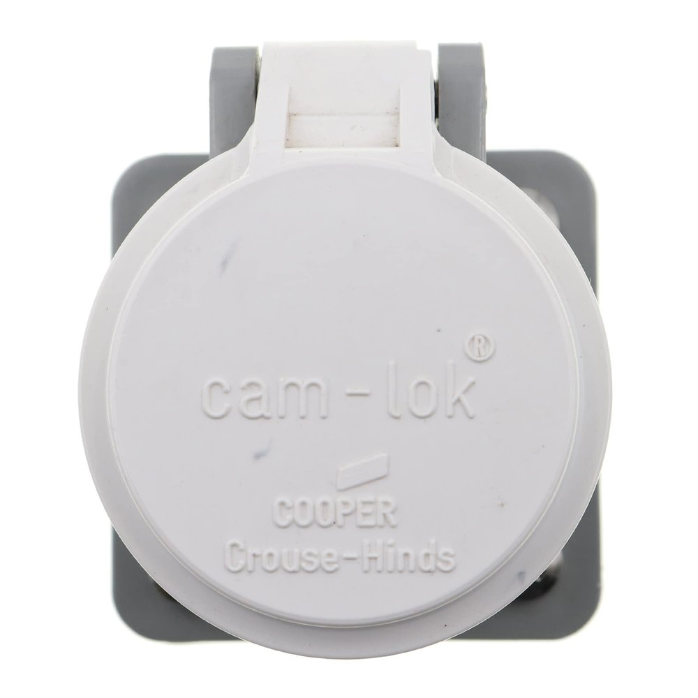 CROUSE-HINDS E1016SC-38 Dust Cap/Cover, Protection Cover, Crouse-Hinds Cam-Lok J E1016 Series Power Entry Connectors