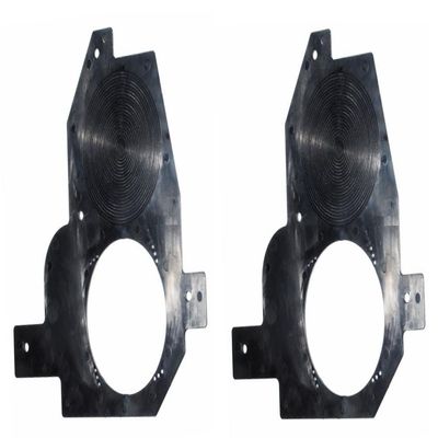 Custom Install Parts Aftermarket Front Door Speaker Adapter Pair Compatible with Nissan 300ZX 1990-1996