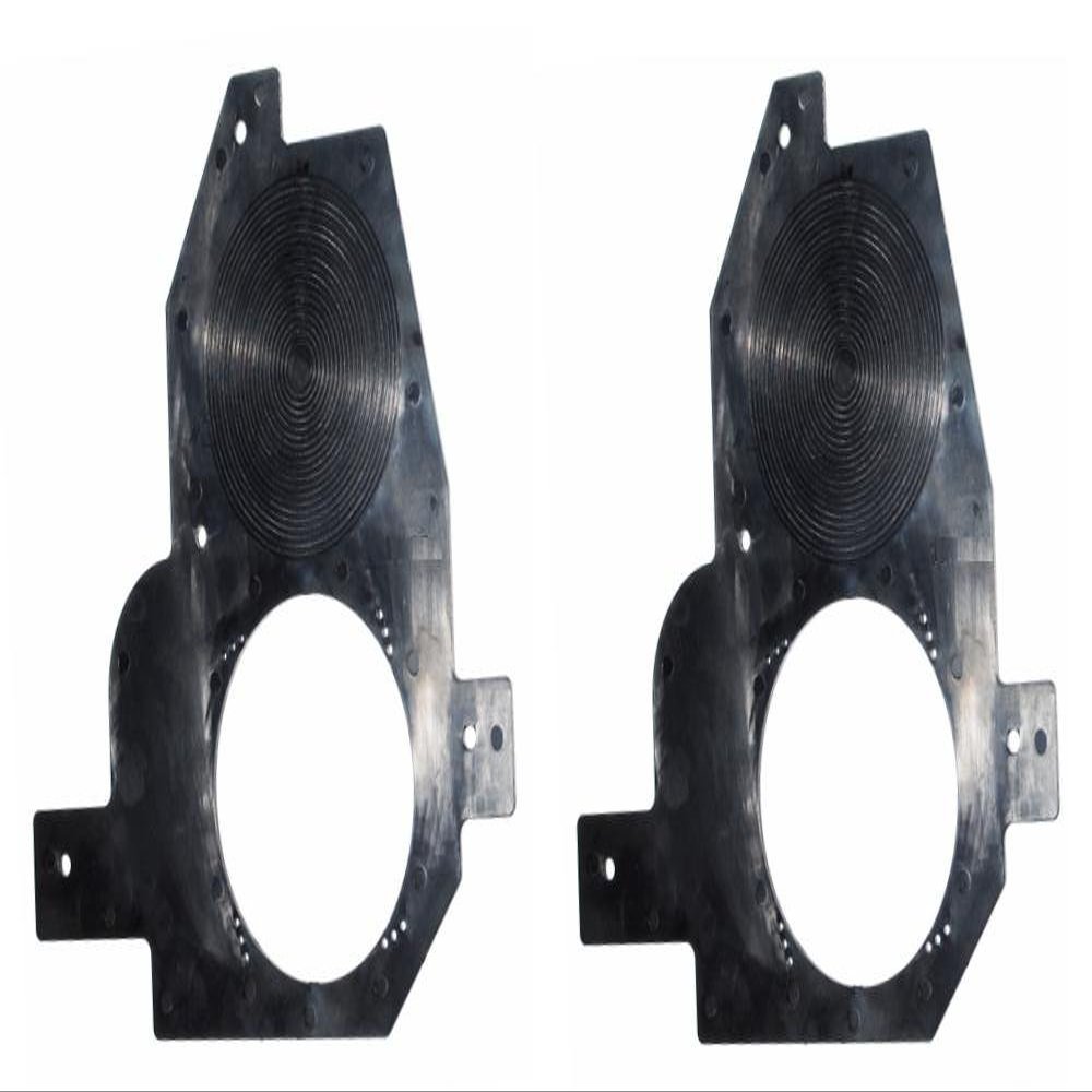 Custom Install Parts Aftermarket Front Door Speaker Adapter Pair Compatible with Nissan 300ZX 1990-1996