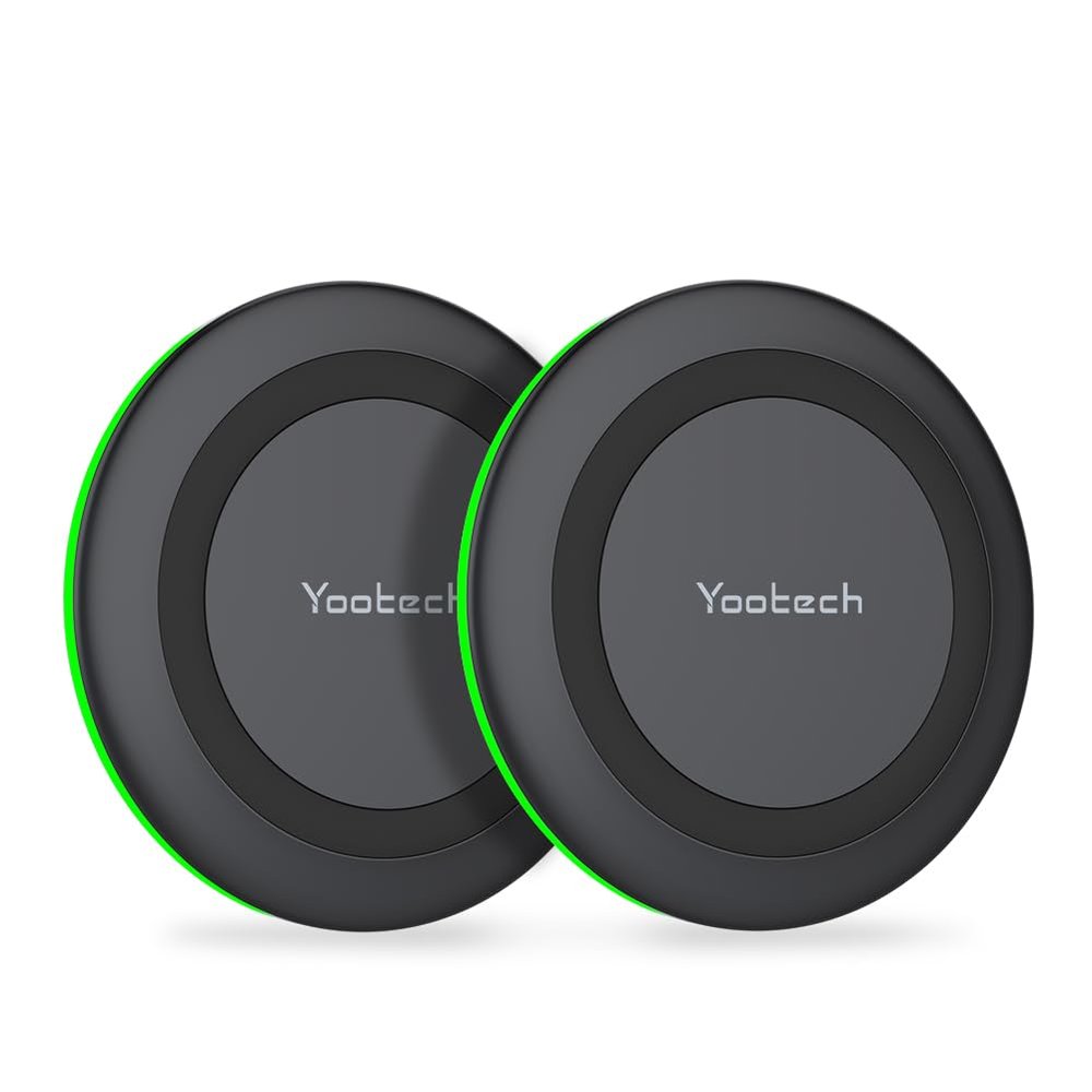 Yootech [2 Pack] Wireless Charger,10W Max Wireless Charging Pad