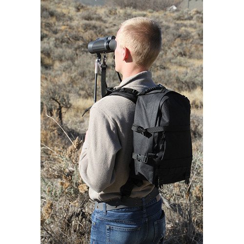 Field Optics Research Alpine 1200 Day Pack with Hydration Compartment, Black