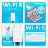 EnGenius ENH1350EXT Wi-Fi 5 AC1300 Outdoor Access Point - IP67 Weatherproof, Dual-Band Long Range Extender, MU-MIMO, PoE Injector & Mounting Kit Included view 2