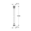 Grohe 28364000 Starlight Chrome Shower Hose view 3