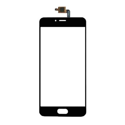 JayTong Digitizer Touch Screen Outer Screen Glass Replacement with Free Tools for Mei-zu M5s M5 S 5.2" (Not LCD Display) Black