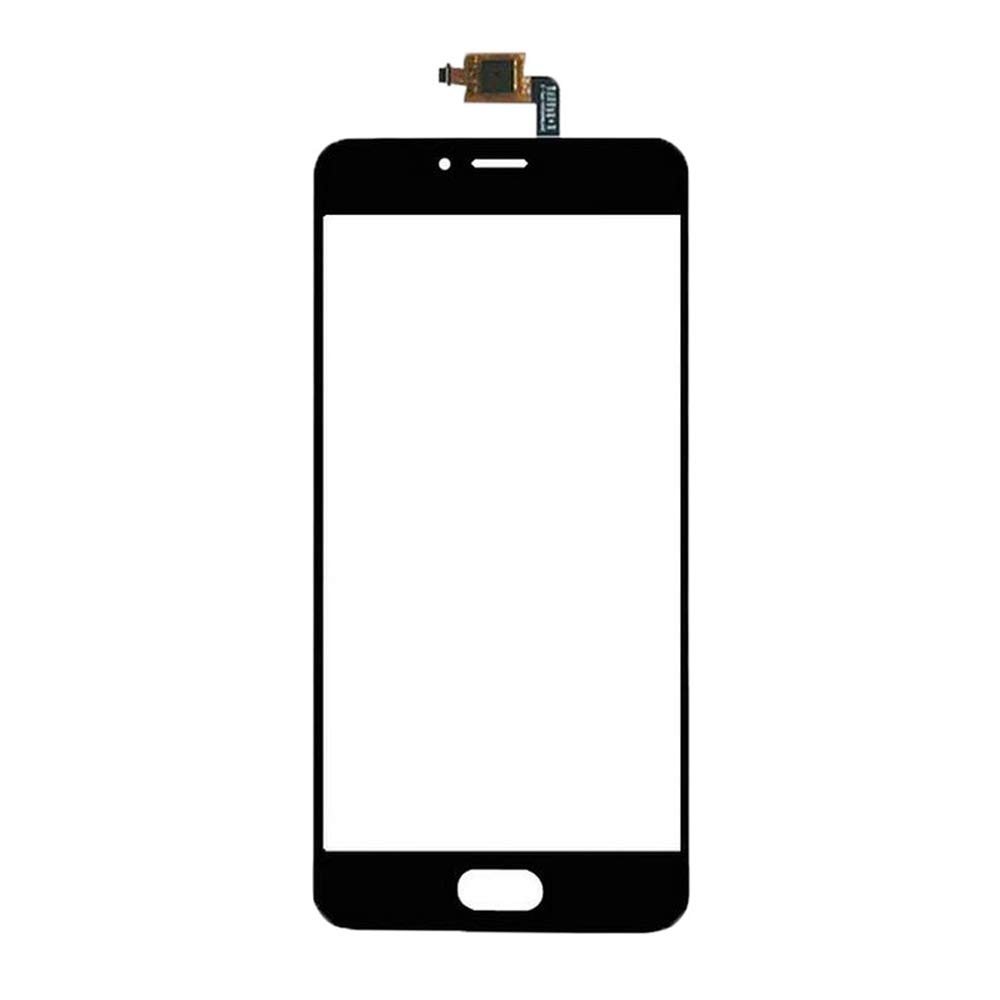 JayTong Digitizer Touch Screen Outer Screen Glass Replacement with Free Tools for Mei-zu M5s M5 S 5.2" (Not LCD Display) Black