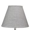 FenchelShades.com Lampshade 7" Top Diameter x 14" Bottom Diameter x 11" Slant Height with Washer (Spider) Attachment for Lamps with a Harp (Designer Linen Oatmeal) view 2