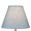 FenchelShades.com Lampshade 7" Top Diameter x 14" Bottom Diameter x 11" Slant Height with Washer (Spider) Attachment for Lamps with a Harp (Designer Linen Oatmeal) view 3