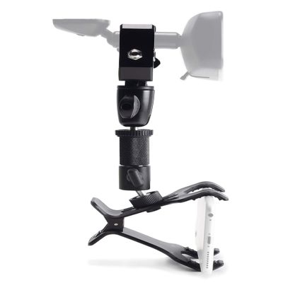 Clamptastick !- Universal Cell Phone Holder for mounting on Rearview Mirror Compatible with Mobile iOS Devices, Android Smartphone GPS and More. (Black - Version 2)