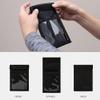 Silent Pocket SLNT Quick Access Key Fob Faraday Bag Weatherproof Signal Blocking Nylon, Device Shielding for Key Fobs, Smart Watches, AirPods - Travel, Privacy & Anti-Hacking (Black, Small) view 2