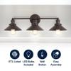 JONATHAN Y July 3-Light 26.5" Vanity Light, Oil Rubbed Bronze view 3