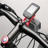 Out Front Bike Computer Mount Aluminium Alloy Stem Extension Mount Holder for GoPro Garmin Cateye Bryton GPS Computer & Sports Camera (Red) view 3