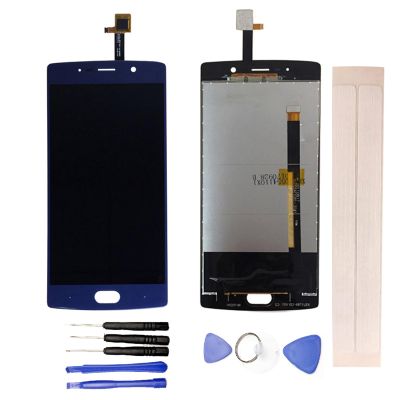 JayTong LCD Display & Replacement Touch Screen Digitizer Assembly with Free Tools for Doo-gee BL7000 B-LUE Long Cable