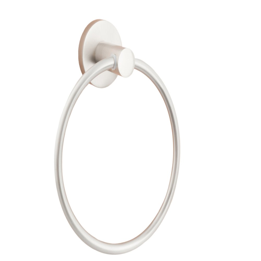 Sure-Loc Hardware LG-TR1 15 Lugano Towel Ring, Satin Nickel