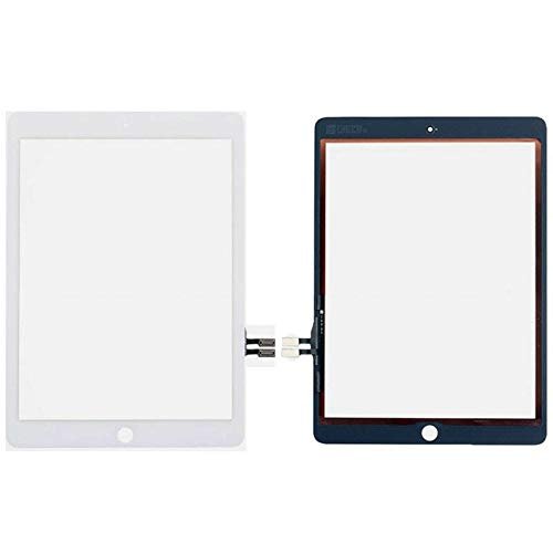 ePartSolution Replacement Part for A1893 A1954 iPad 6th Gen 9.7" 2018 Ver. Touch Screen Digitizer Glass Lens USA (White)