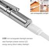 USB Rechargeable Pen Lights, EONLYX Mini Nursing Penlight,Pocket Small Handy LED Nursing Penlight with Stainless Steel Clip for Medical Students Doctors (1 Pack -Yellow) view 4