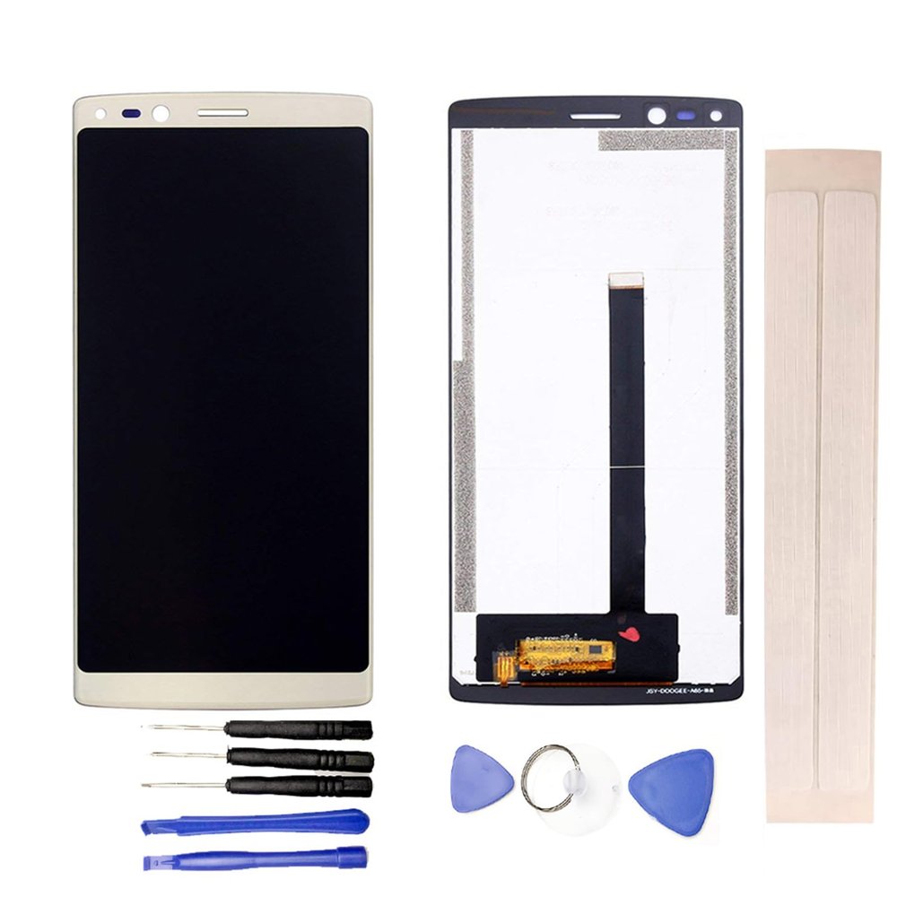 JayTong LCD Display & Replacement Touch Screen Digitizer Assembly with Free Tools for Doo-gee Mix 2 Gold