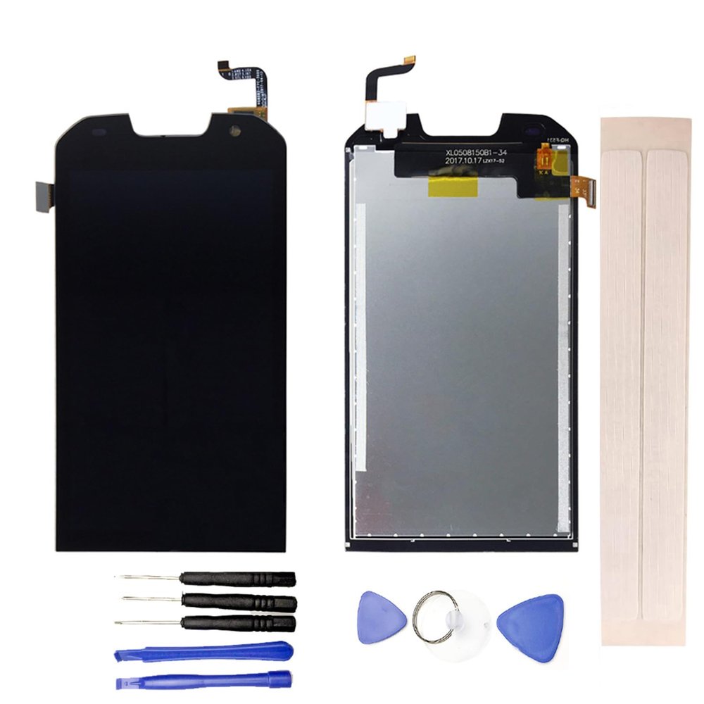 JayTong LCD Display & Replacement Touch Screen Digitizer Assembly with Free Tools for Doo-gee S30 Black
