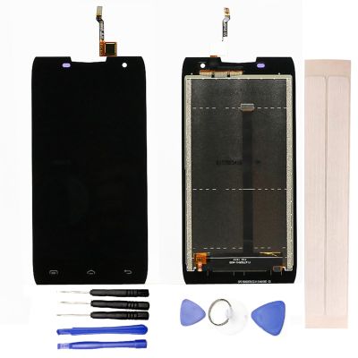 JayTong LCD Display & Replacement Touch Screen Digitizer Assembly with Free Tools for Doo-gee T5 Black