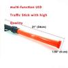 iMBAPrice (2-Pack 21" Long Traffic Safety Flashing LED Light Control Wand Baton Flashlight with Blinking and Steady-Glow Flashing Modes for Parking Guides, Climbing & Camping Contact view 3