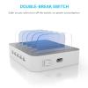 MSTJRY Charging Station for Multiple Devices : 5 Port Multi USB-A Charger Stations Multi-Device Organizer Charging Dock Designed for iPhone iPad Cell Phone Tablets (7 Short Cables Included) view 3