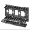 APC Rack Cable Management Kit Components Other AR8600A, Black view 2