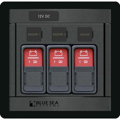 Blue Sea Systems 1147 Remote Control Panel for ML Series Switches and Automatic Relays