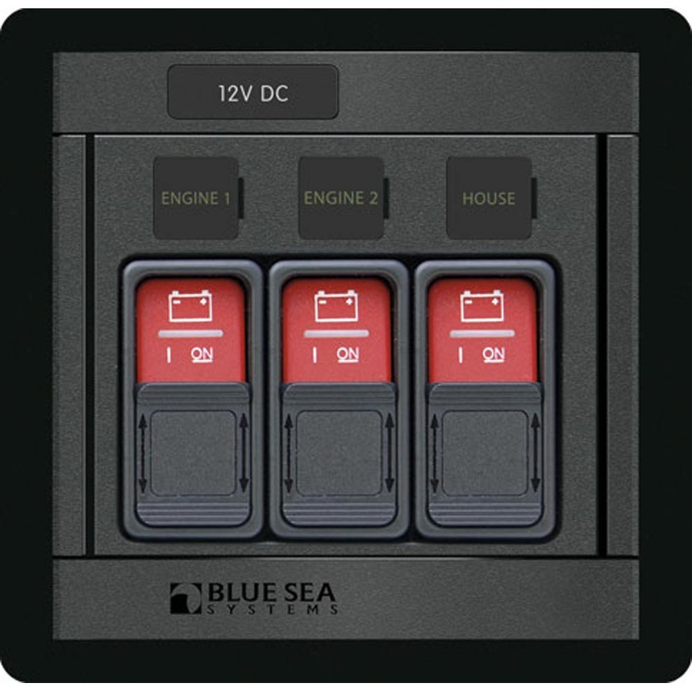 Blue Sea Systems 1147 Remote Control Panel for ML Series Switches and Automatic Relays