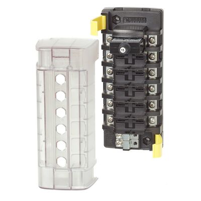 Blue Sea Systems 5050 ST CLB 6-Position Circuit Breaker Block