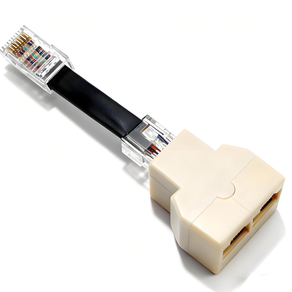 KENMAX 8 Pin Microphone Speaker Splitter Adapter for Car Radio Walkie Talkie Kenwood TM-471 TM-271 TK-868G TK-7150