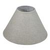 FenchelShades.com Lampshade 7" Top Diameter x 18" Bottom Diameter x 12" Slant Height with Washer (Spider) Attachment for Lamps with a Harp (Designer Linen Oatmeal) view 1
