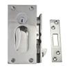 White Water S12-410 Stainless Steel Sliding Door Lock Set with Key view 1