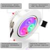 Esbaybulbs Pack of 10 LED Color Changing Recessed Lighting 3W RGB Downlight Ceiling Light with Remote Control view 2