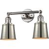 Innovations 208L-PN-M9 2 Vertical Bath Vanity Light, Polished Nickel view 3