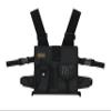 Gig Gear Two Hand Touch Tablet Chest Harness for iPad and Samsung Tablets - Rugged Tablet Carrying Case with Strap and Compartments - Heavy Duty iPad Chest Mount for 10.2 Inch Mobile Device (Black) view 1