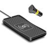 POLMXS Wireless Charger Car Charging pad 15W Fast Wireless Phone Charger Cell Phone Flat Charging mat Compatible with iPhone 11/12/12/14/15 Galaxy S21/S22/S23/24 NOTE10(C3Y) view 1