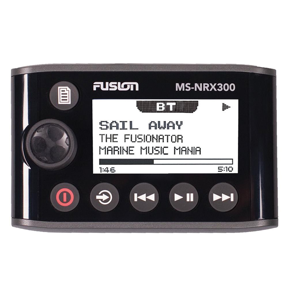 Garmin Fusion MS-NRX300 Marine Wired Remote, with NMEA 2000, A Garmin Brand, 2.13"